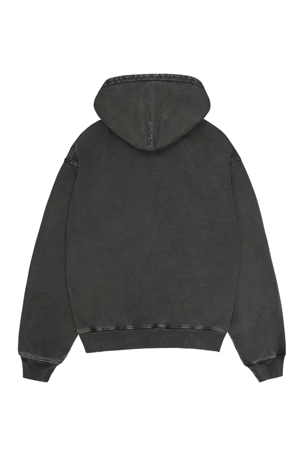 Broken Planet Basics Washed Soot Black Hoodie