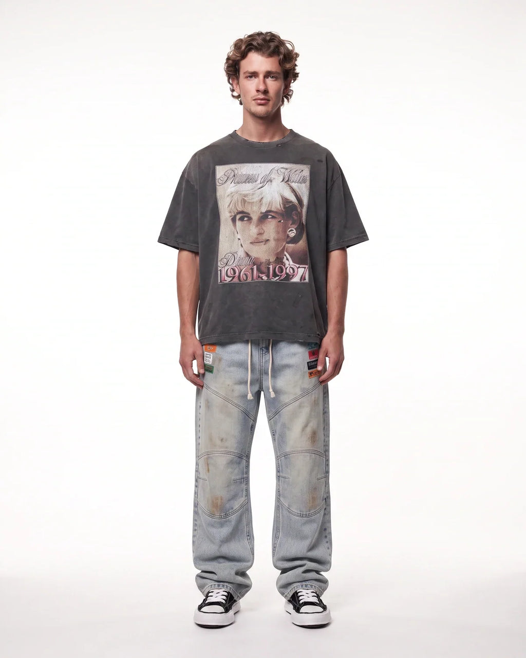 Triple Sevens Moto Denim Pants Blue