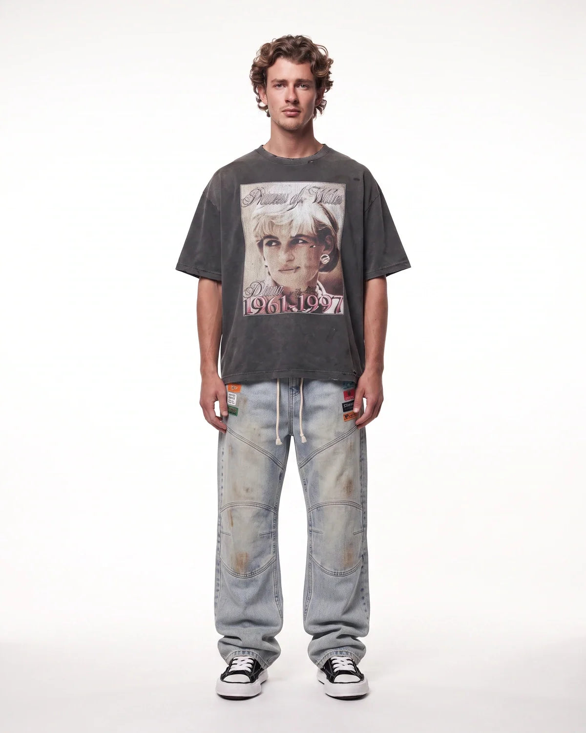 Triple Sevens Moto Denim Pants Blue