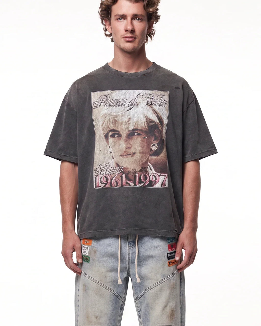 Triple Sevens Diana Tee Black