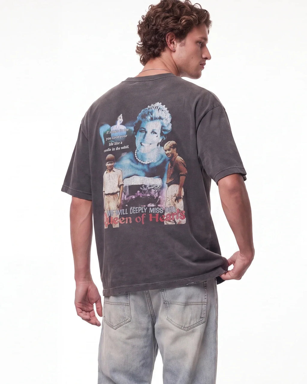 Triple Sevens Diana Tee Black