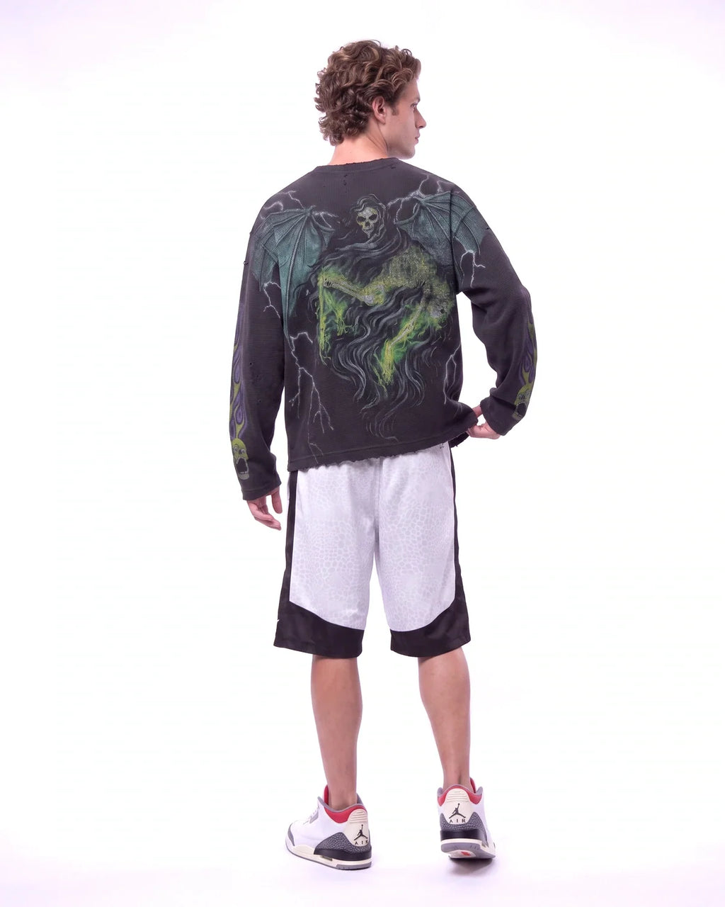 Triple Sevens Lounge Shorts Grey