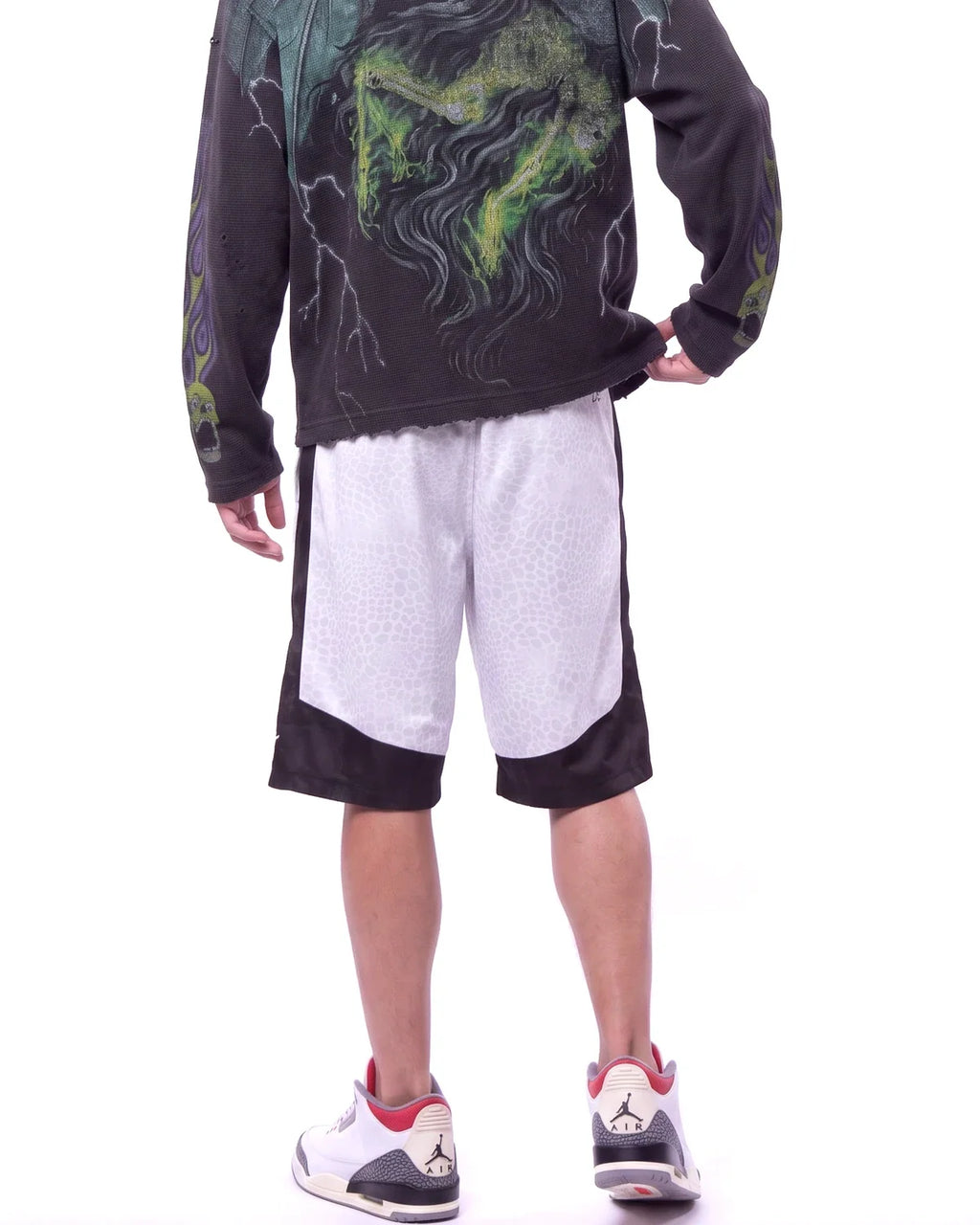 Triple Sevens Lounge Shorts Grey