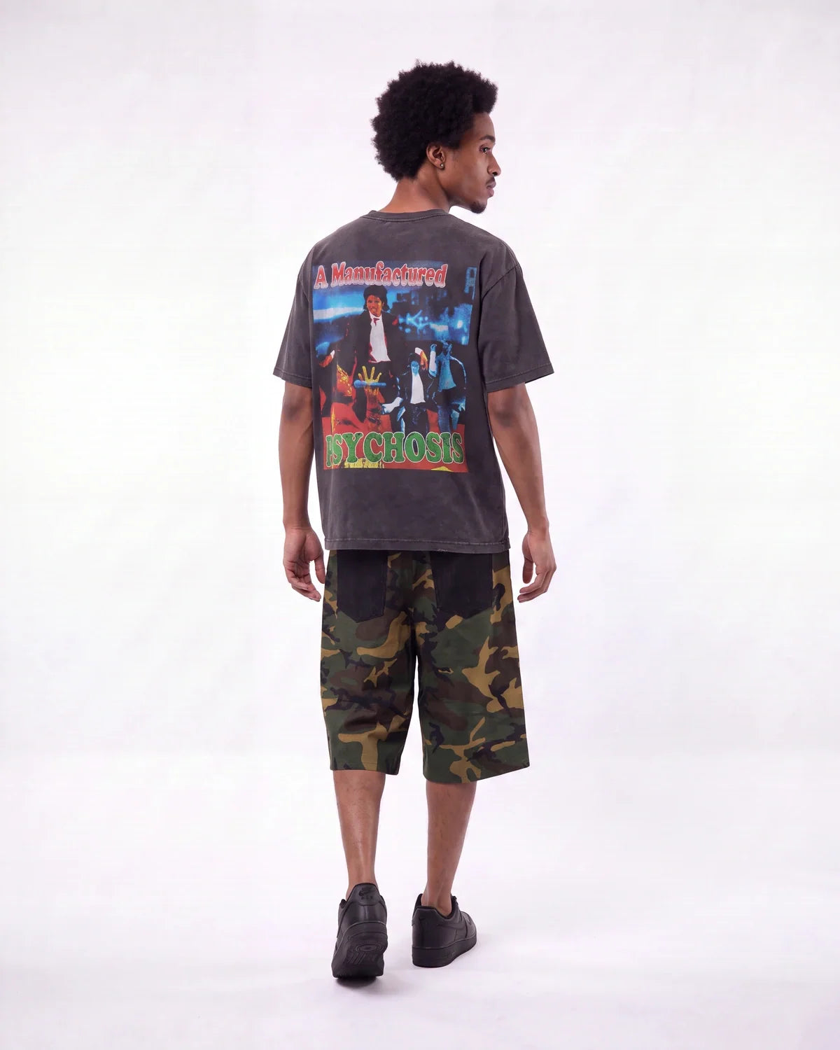 Triple Sevens Psychosis Tee Grey