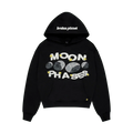 Broken Planet Hoodie Moon Phases Midnight Black