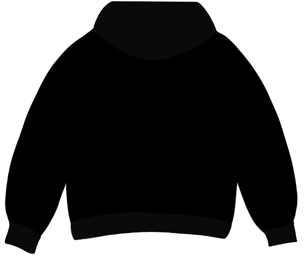 Broken Planet Market Basic Midnight Black Hoodie