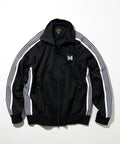 Needles Style Embroidered Butterfly Track Jacket - Black/White