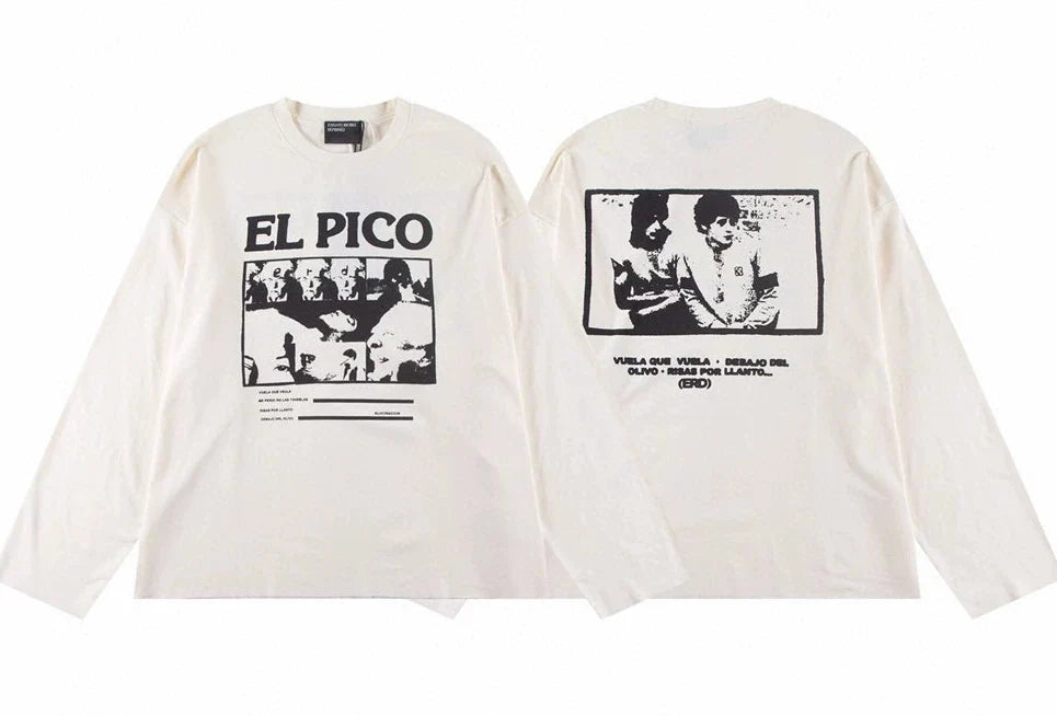 Enfants Riches Déprimés "El Pico" Film Still Long-Sleeve - Cream