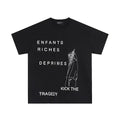 Enfants Riches Déprimés "Kick The Tragedy" Stacked Typography T-Shirt - Black