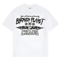 BROKEN PLANET MARKET 'BP TOTAL CHAOS' GRAPHIC TEE (SNOW WHITE)