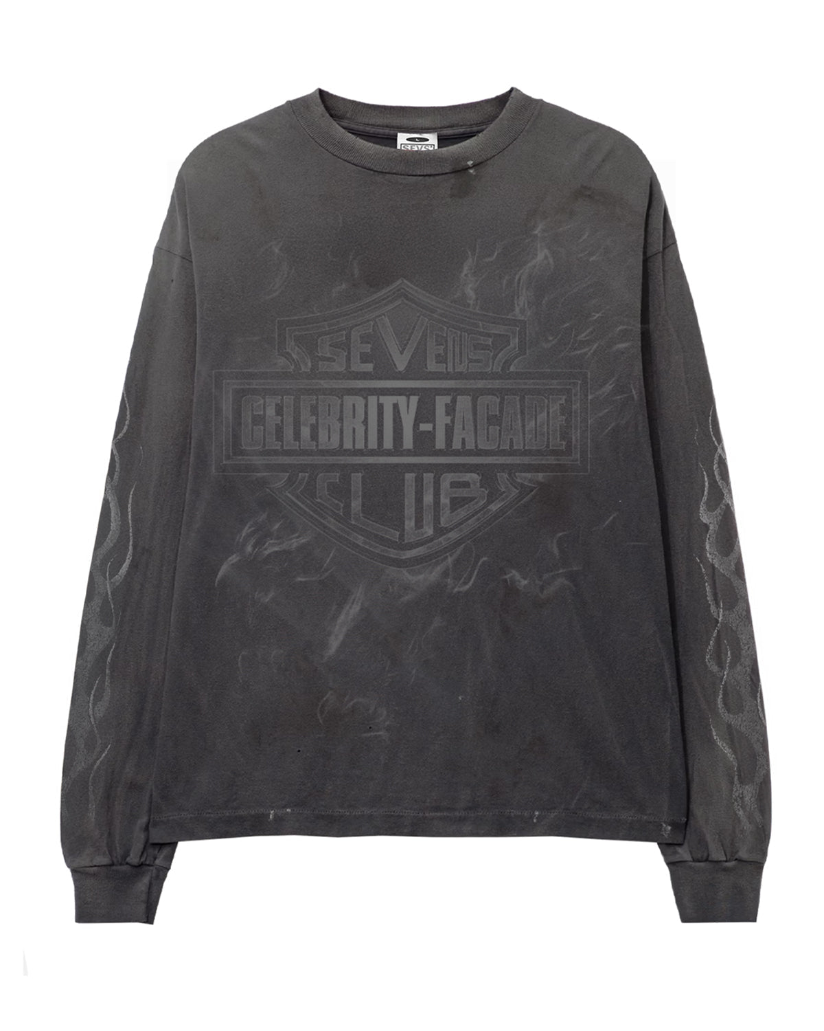 Triple Sevens Harley L/S Tee Black