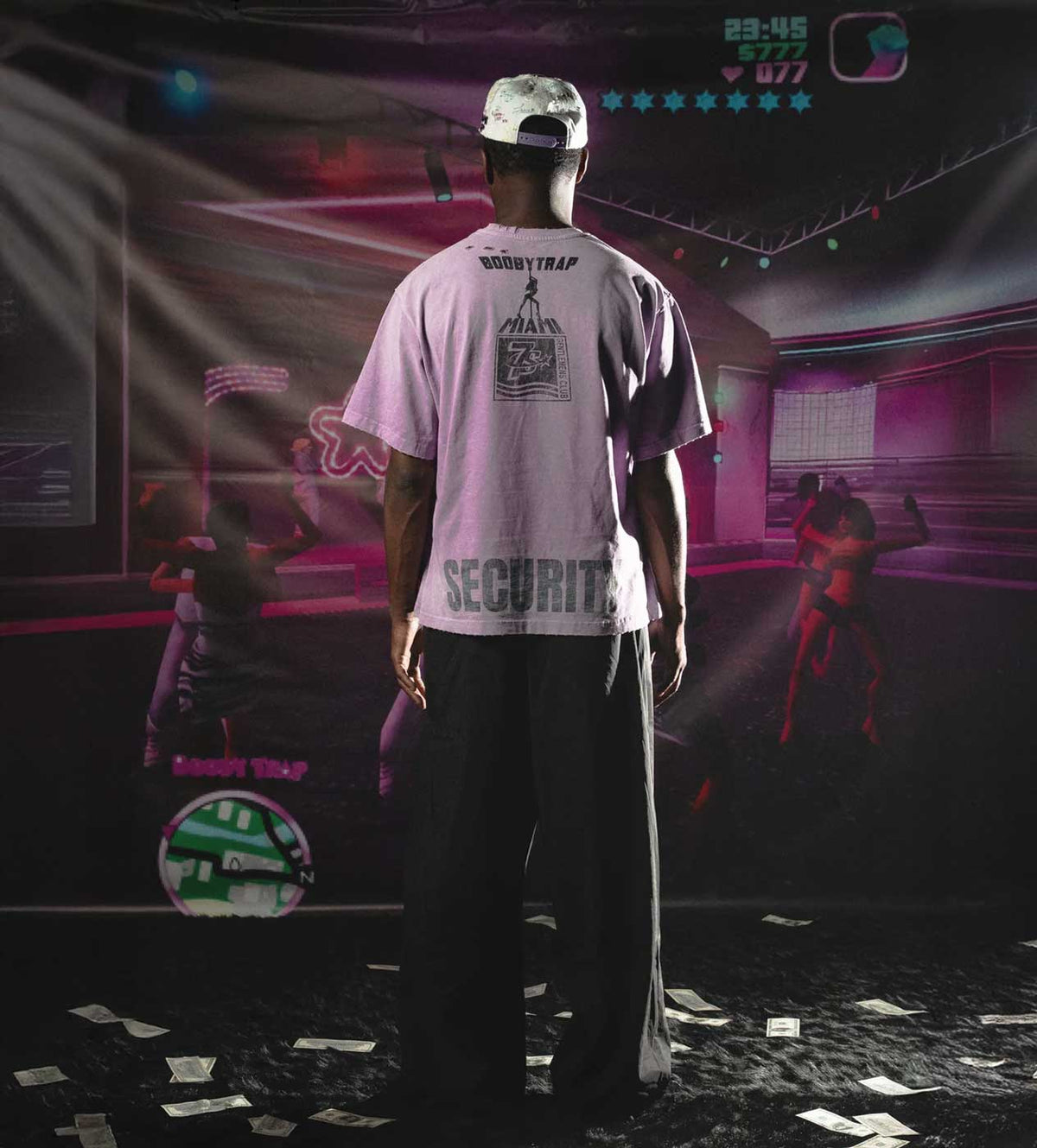 Triple Sevens Booby Trap Security Tee Purple