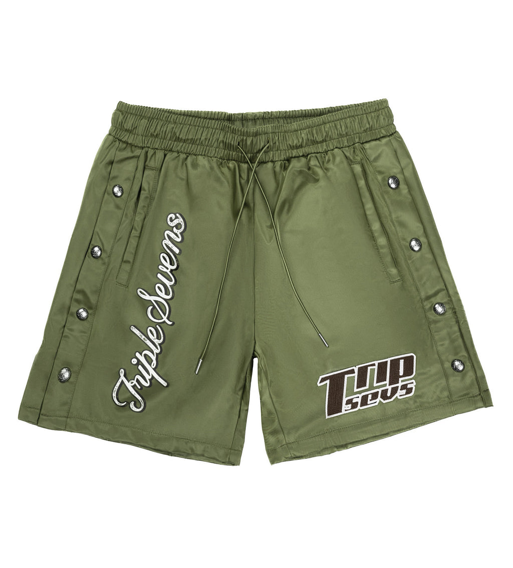 Triple Sevens Nylon Shorts Green