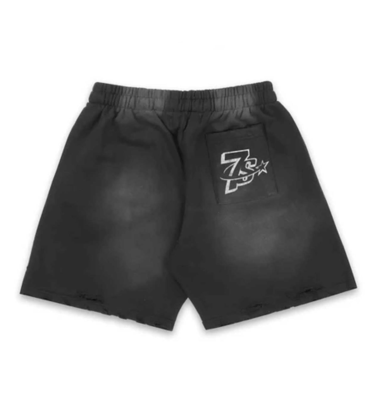 Triple Sevens Trap Logo Shorts Black