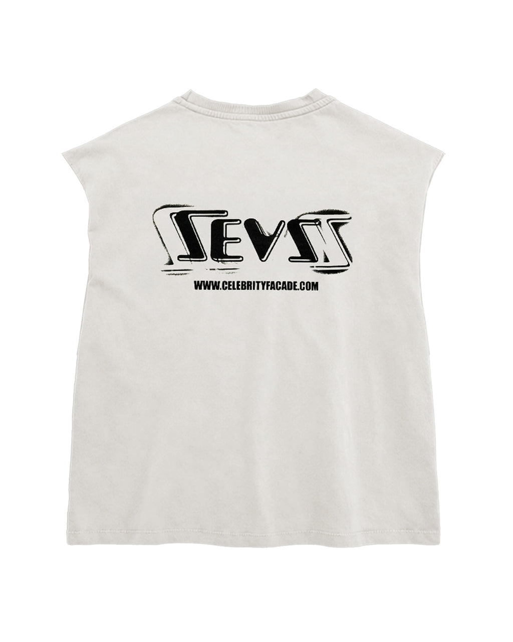 Triple Sevens Weezy Cutoff Tee White