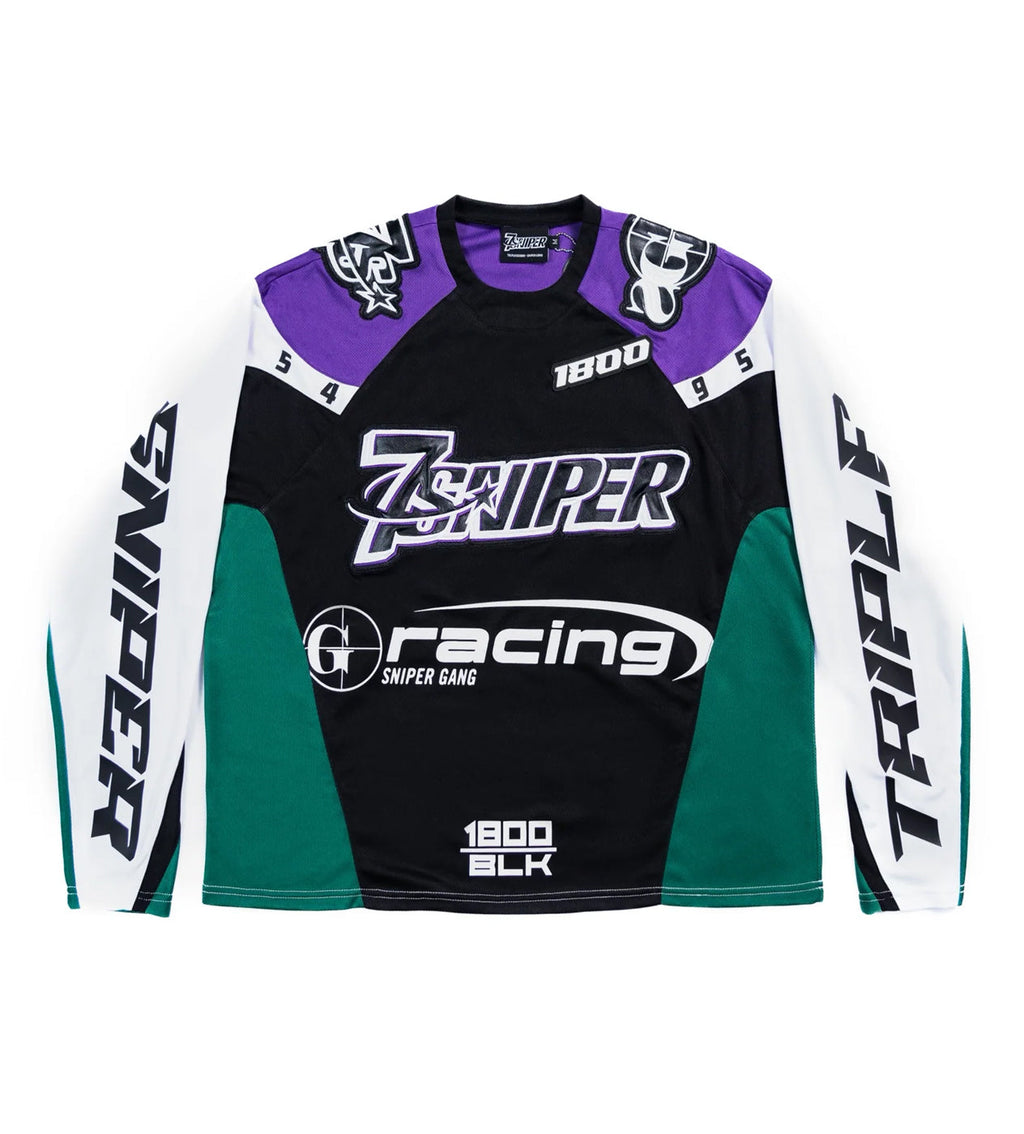 Triple Sevens x Sniper Gang 1800 Racing Jersey Green